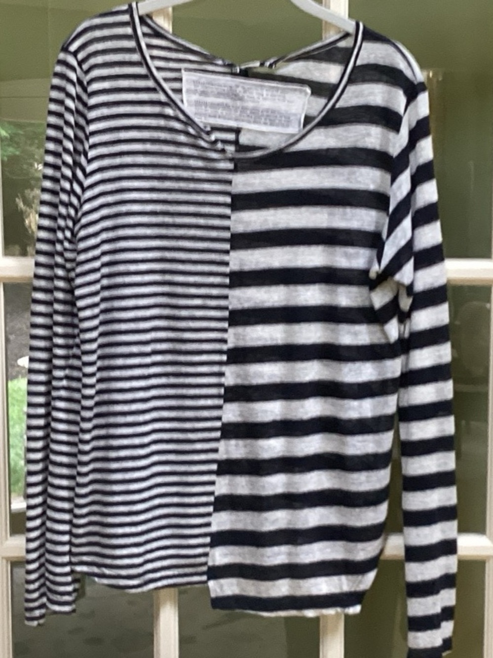 Rundholz Black Label linen tshirt/sweater, Size L